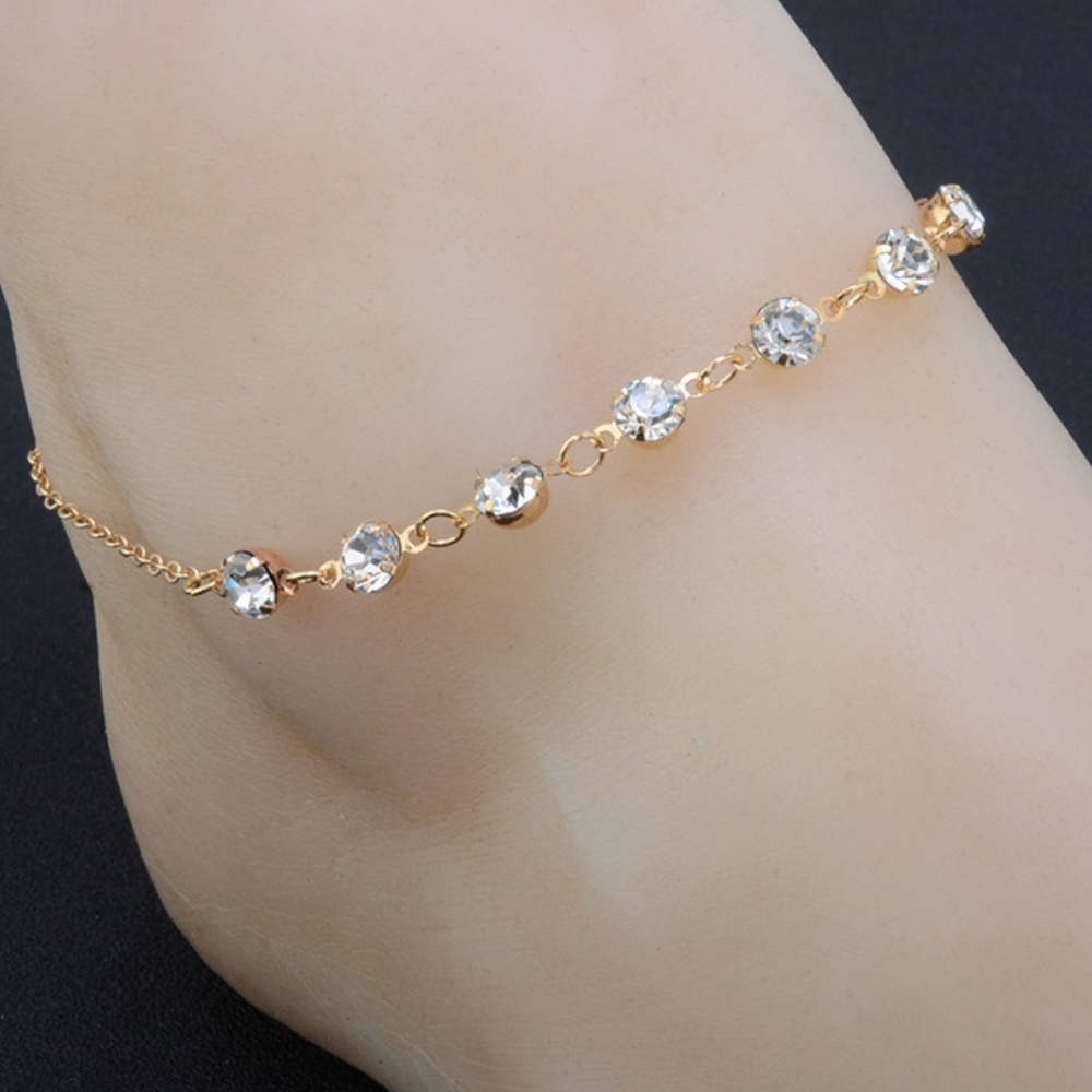 Gold Anklet - Picture 1 of 2